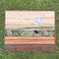Wood Landscape "Morning Egret"
