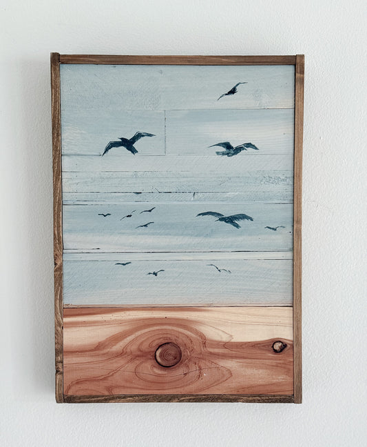 Wood Landscape "Carried by a Gentle Wind"