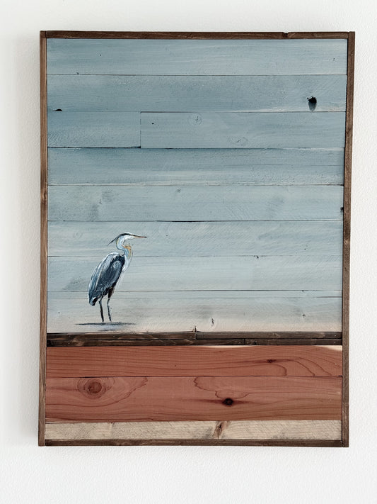 Wood Landscape "Morning Watcher"