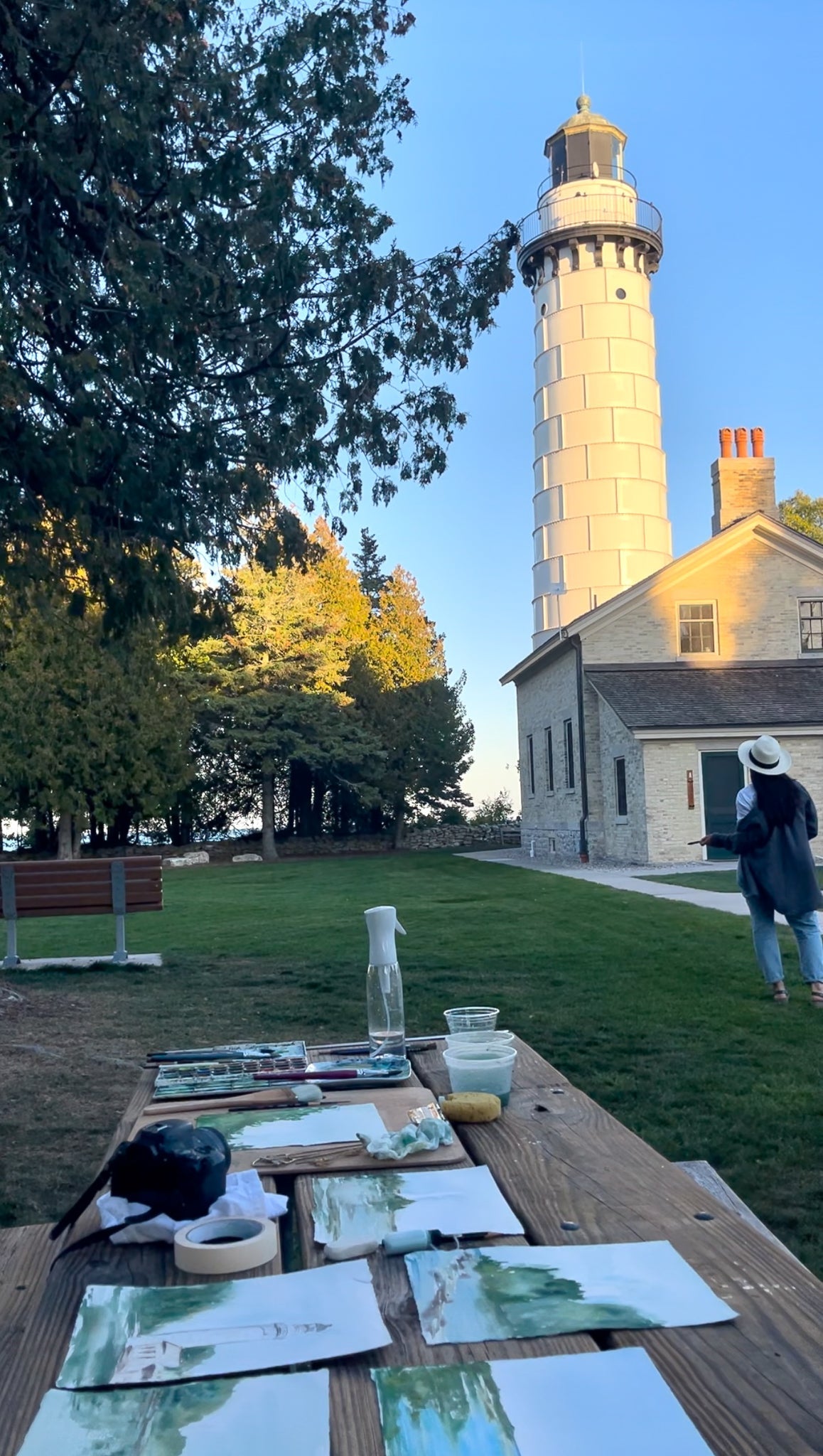 Cana Island Lighthouse II Print