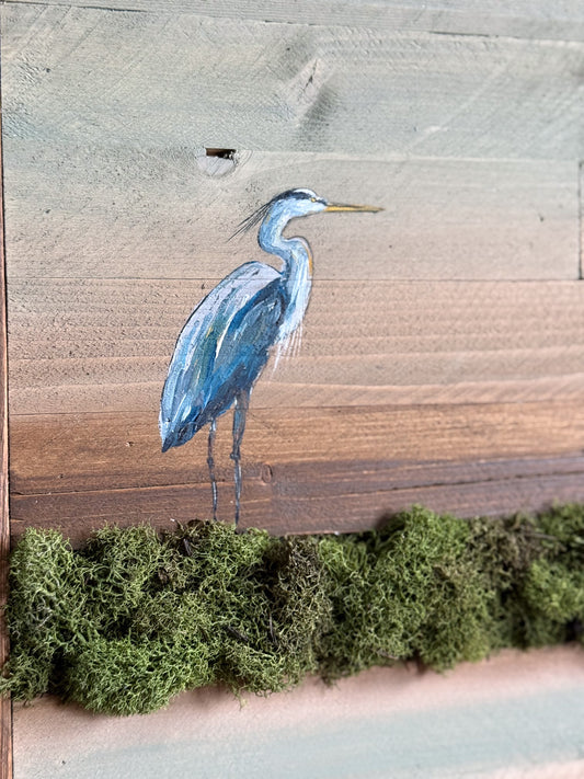 Wood Landscape "The One Who Watches"