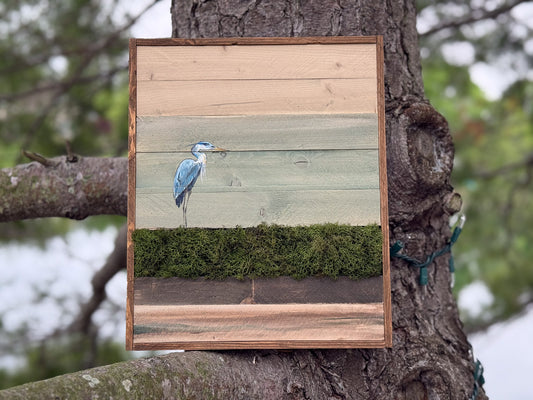 Wood Landscape "Shaped by Silence"