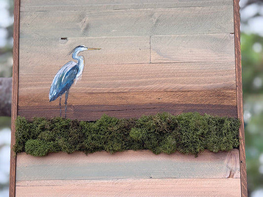 Wood Landscape "The One Who Watches"