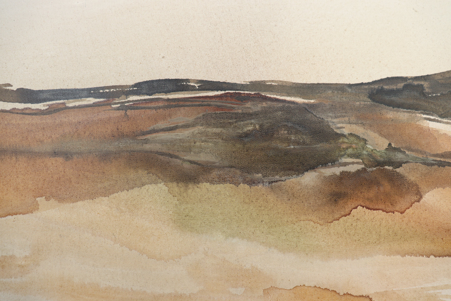 Abstract Landscape "Sepia Sonata"