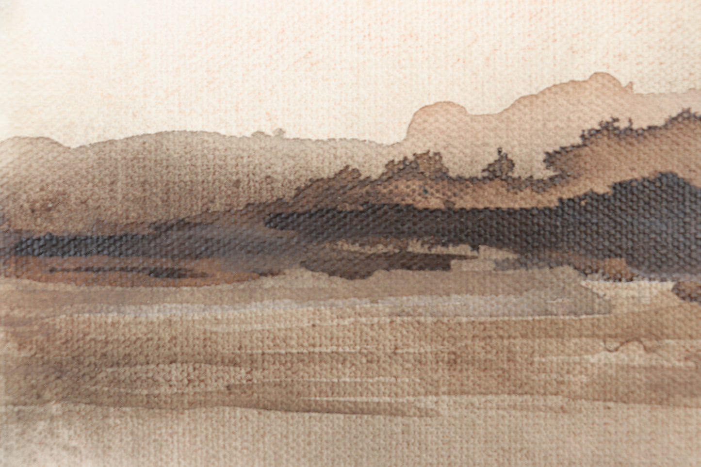 Abstract Landscape "Brown Mirage"