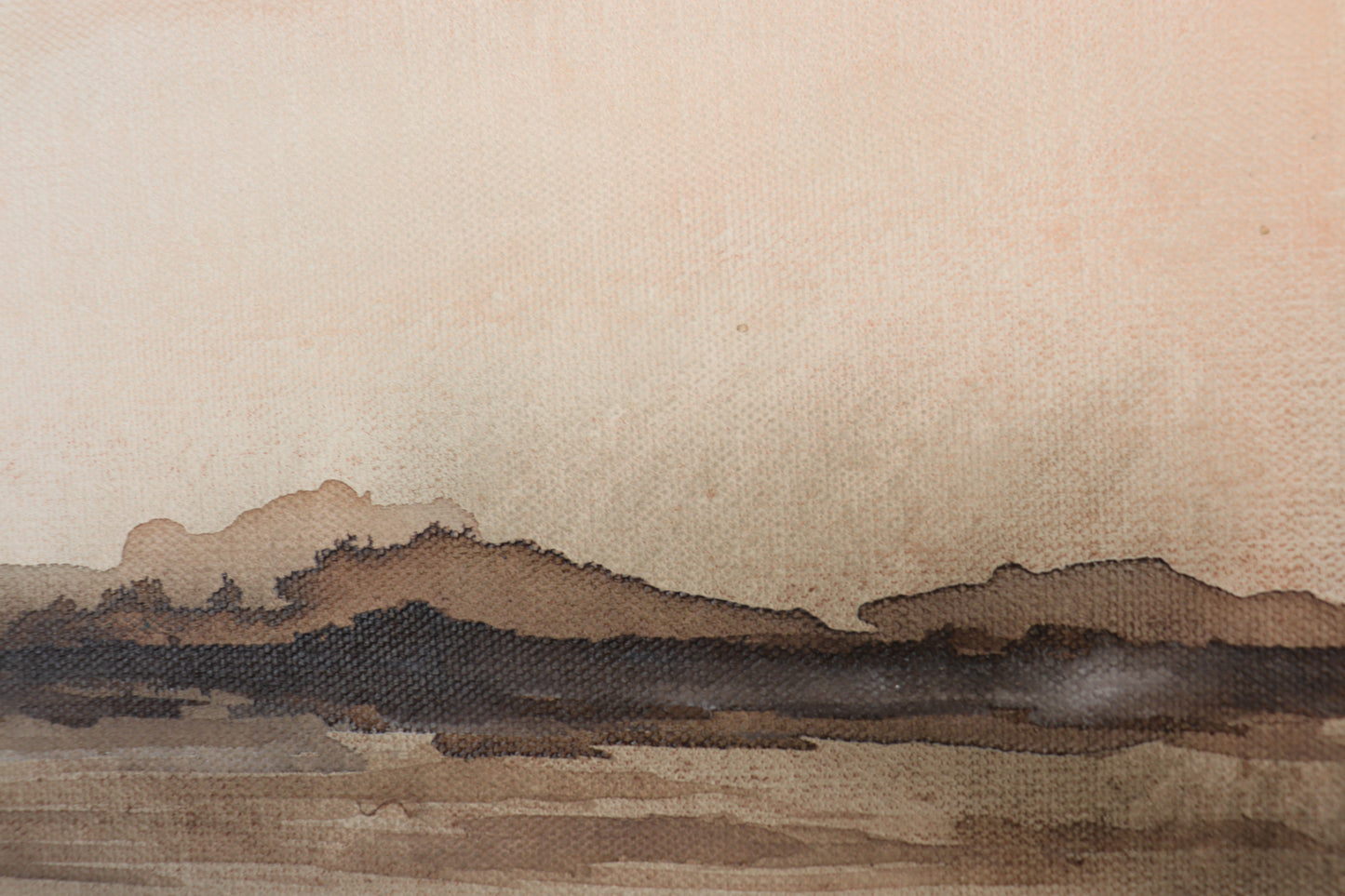 Abstract Landscape "Brown Mirage"