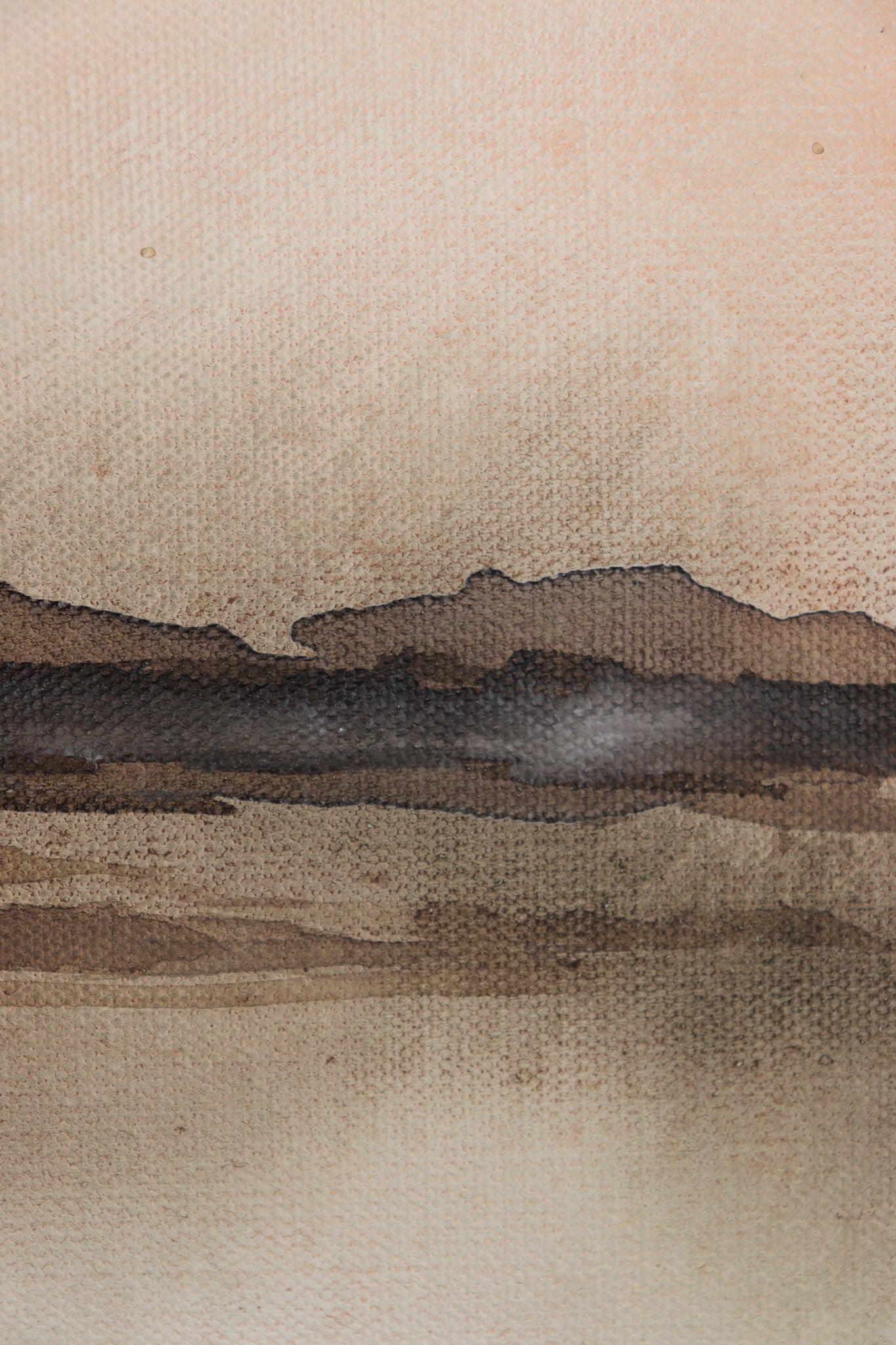 Abstract Landscape "Brown Mirage"