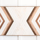 Wood Sculpture Wall Art "Wooden Kaleidoscope"