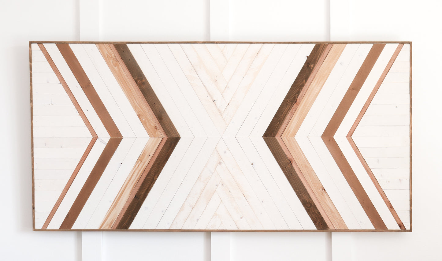 Wood Sculpture Wall Art "Wooden Kaleidoscope"