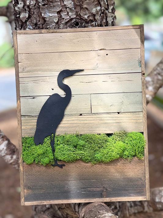 Wood Landscape "Silhouette"