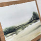 Mini Landscape V. Watercolor print