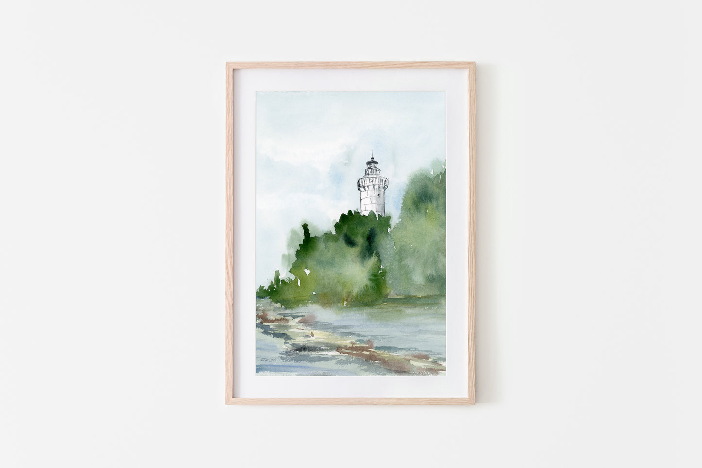 Lighthouse Whispers Print