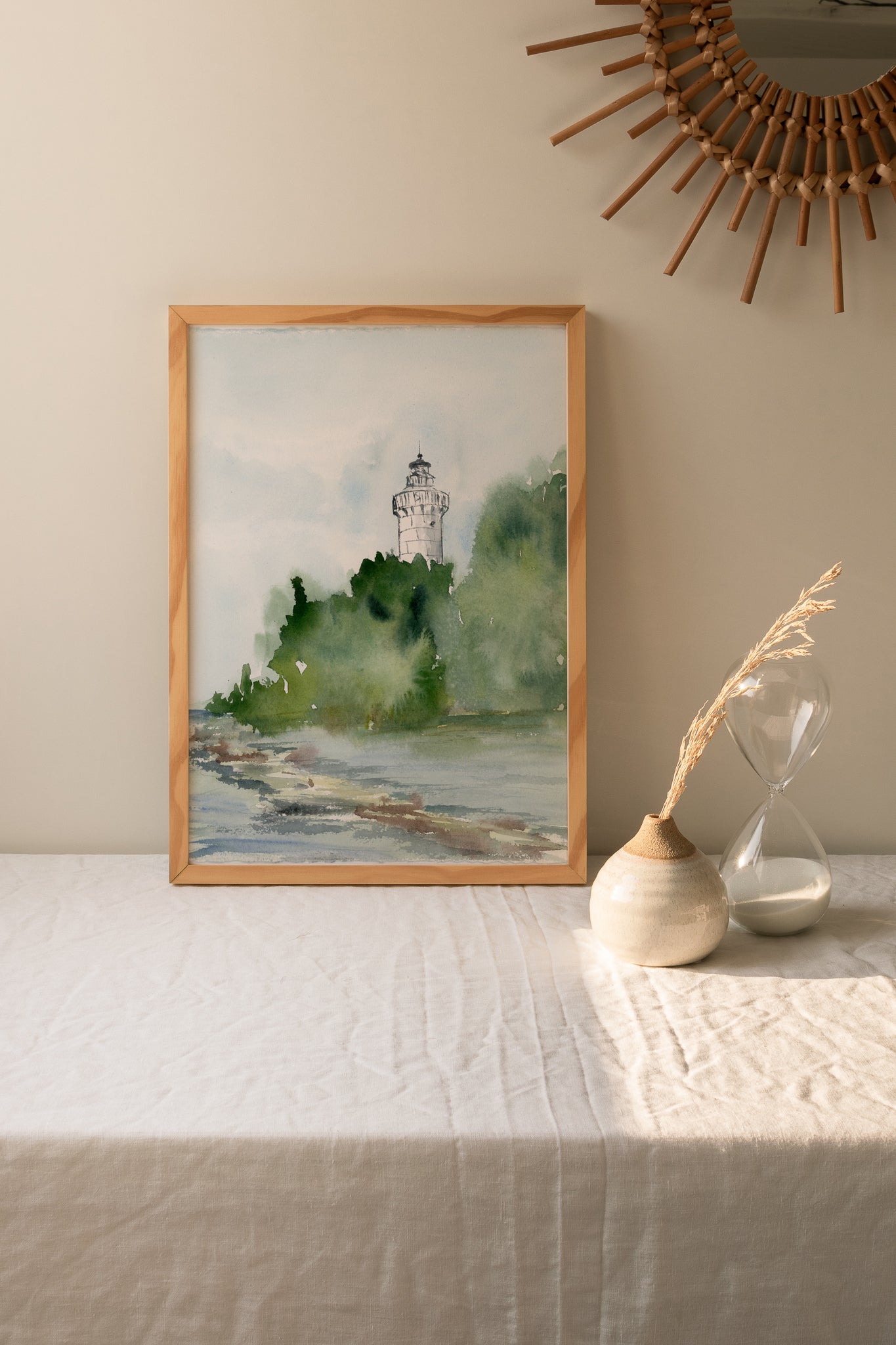 Lighthouse Whispers Print