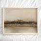 "Brown Mirage" Landscape Print