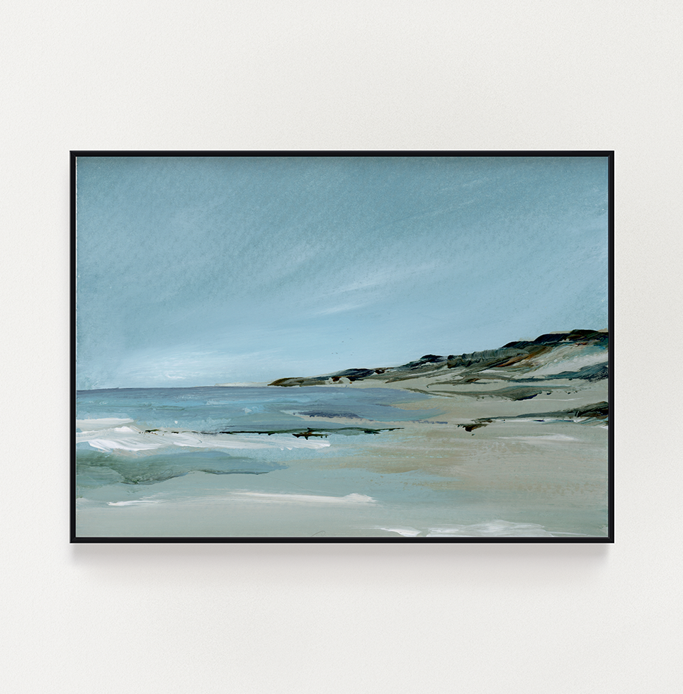 "Shoreline Solace" Print