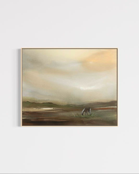Evening Pasture - Original Landscape Painting