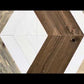 Wood Sculpture Wall Art "Geometric Elegance"