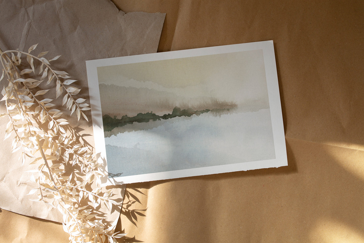 "That moment" Landscape Print I