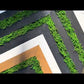 Wood Sculpture With Moss "Awake"