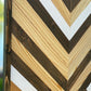 Wood Sculpture Wall Art "Flow"