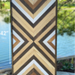 Wood Sculpture Wall Art "Flow"