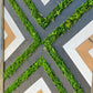 Wood Sculpture With Moss "Awake"