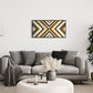 Wood Sculpture Wall Art "Flow"