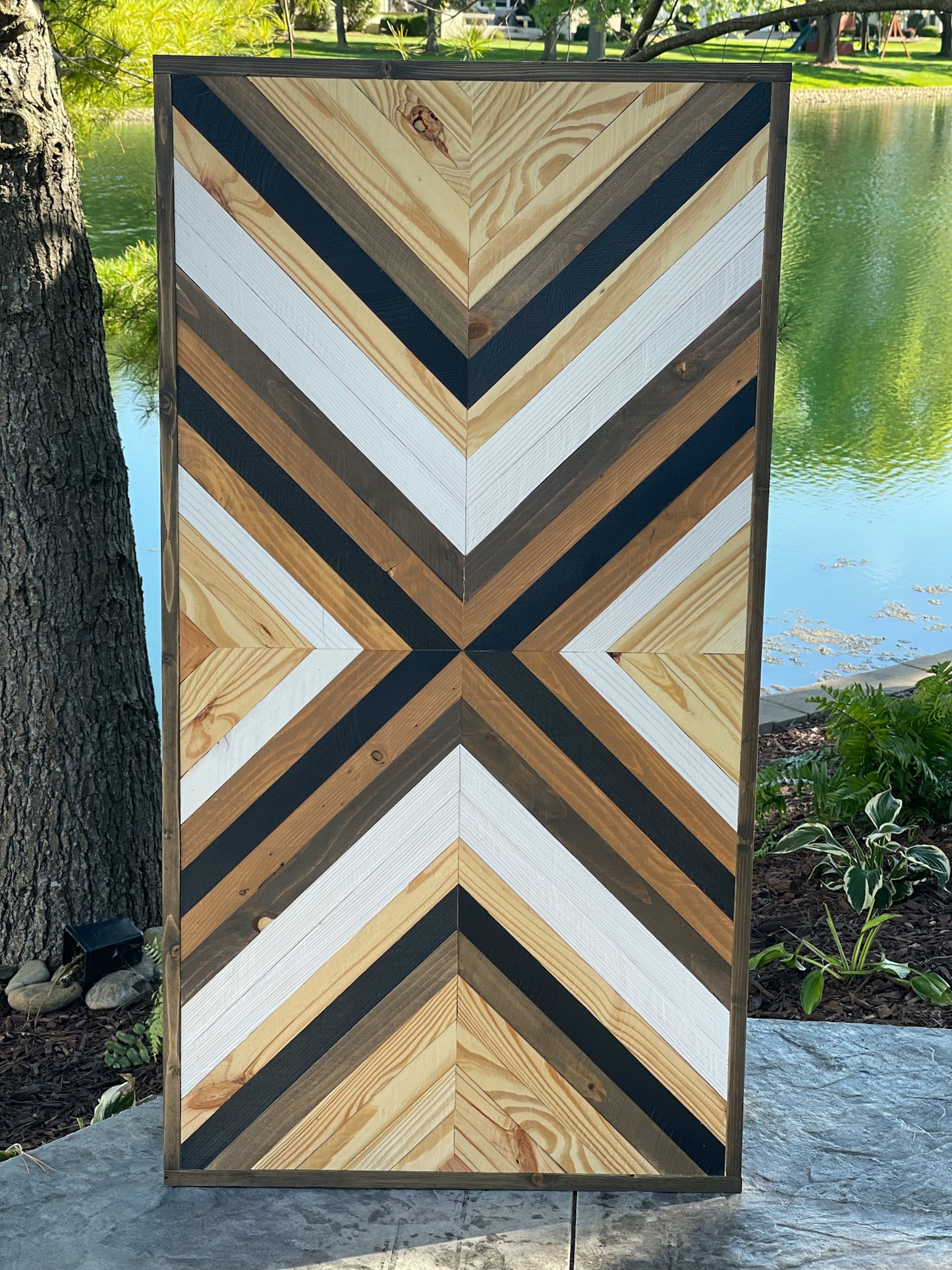 Large Scale Wood Wall Art "Revive"