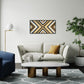 Wood Sculpture Wall Art "Flow"