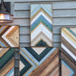 Wood Sculpture Wall Art "The Sky"